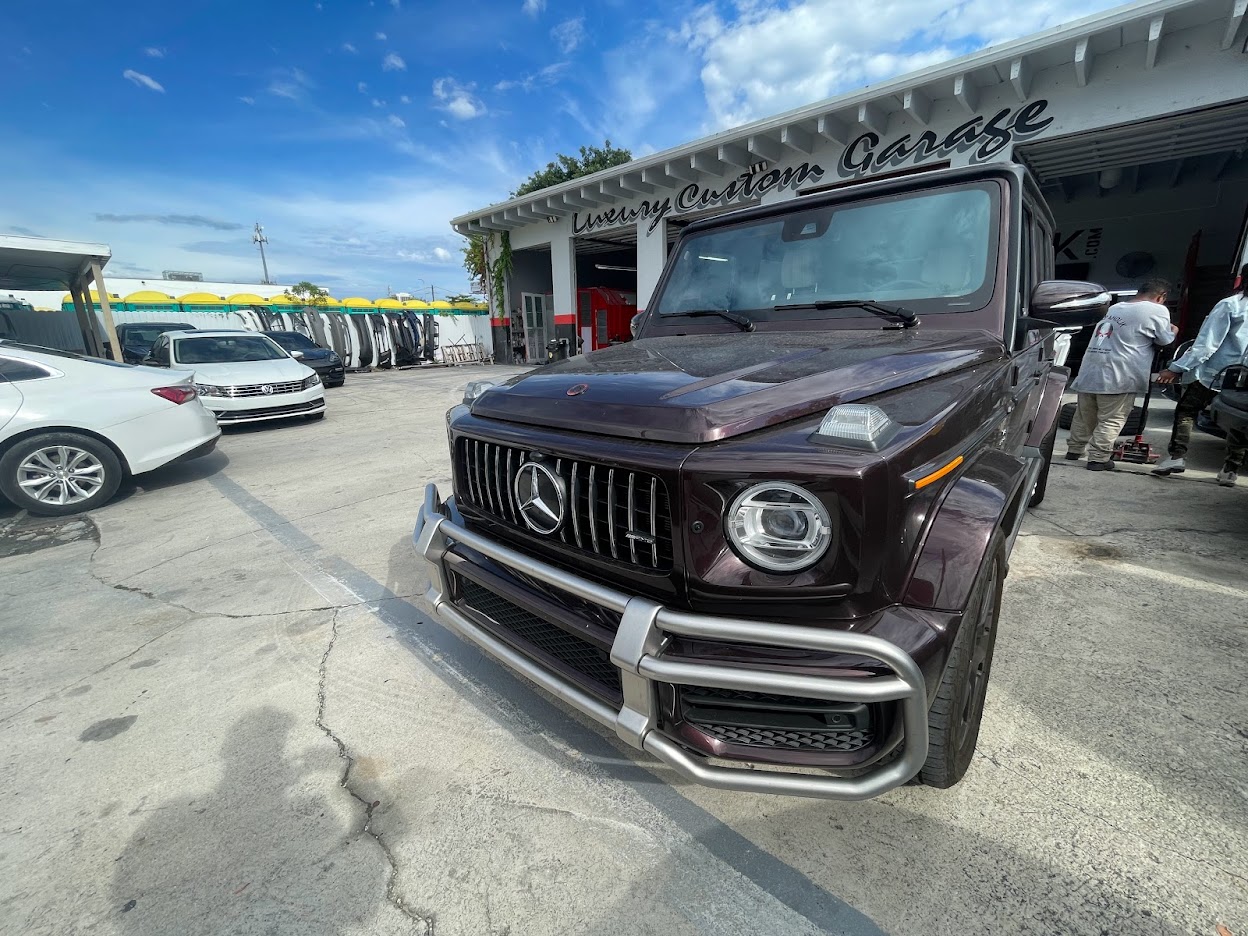 mercedes auto body shop miami